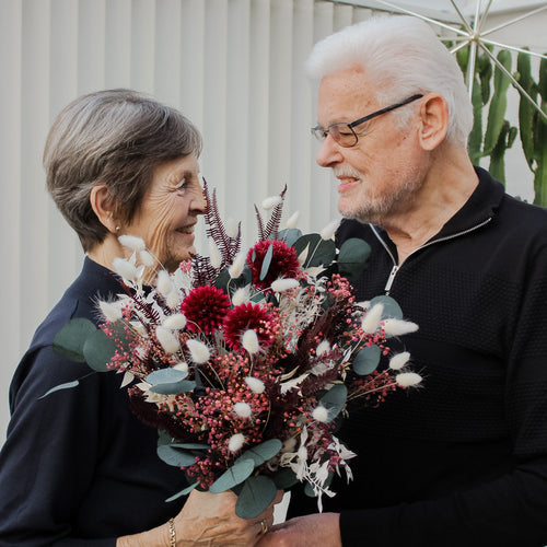 Si det med langtidsholdbare blomster
