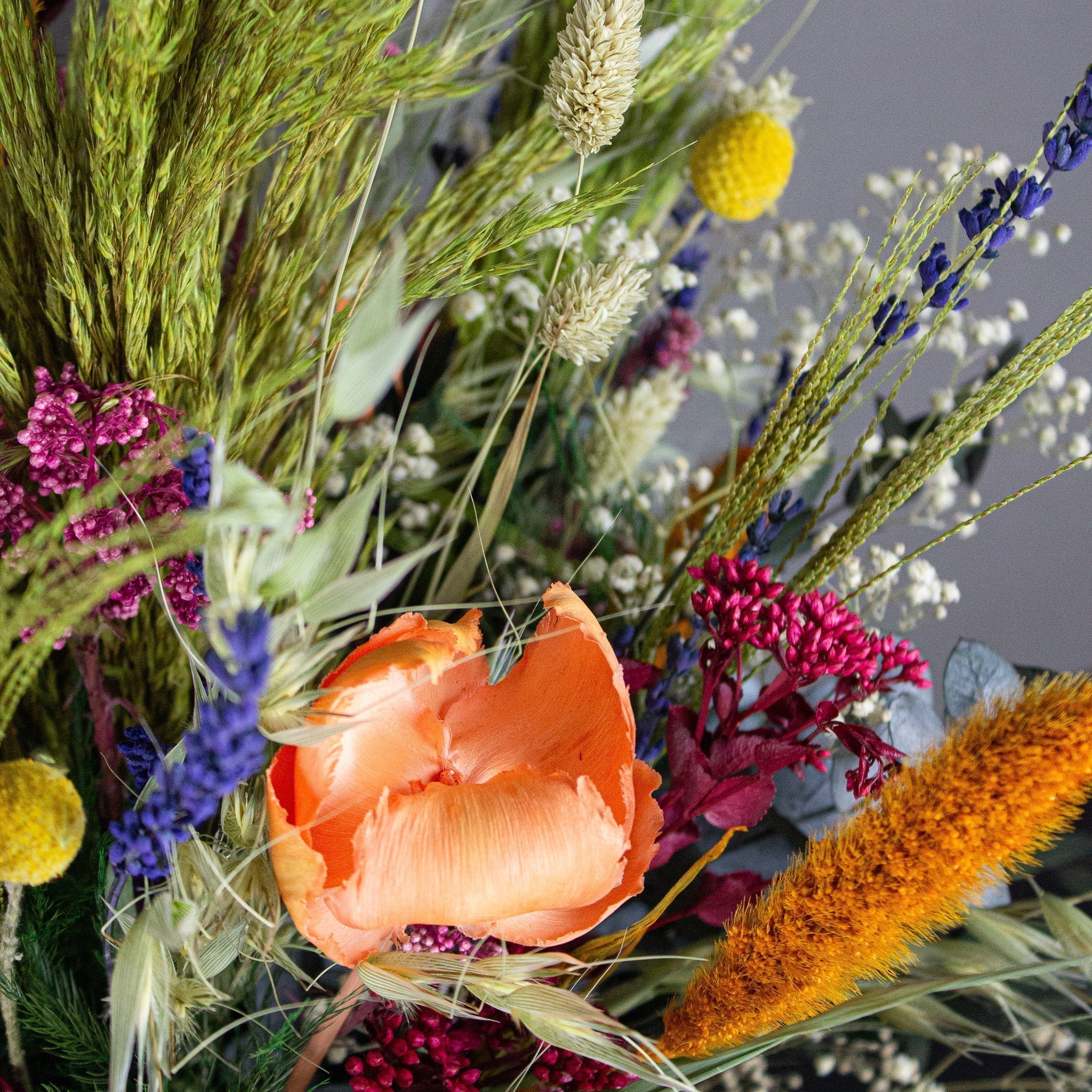 Sommerblomster i mange farver